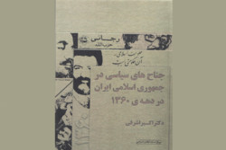 اعادة إصدار كتاب دراسة الاجنحة السياسية للجمهورية الإسلامية في الثمانينات