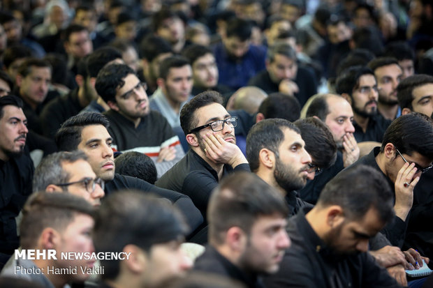 Mourning ceremony for martyrdom anniv. of Hazrat Fatemeh (SA)