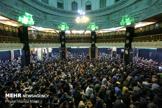 Mourning ceremony for martyrdom anniv. of Hazrat Fatemeh (SA)