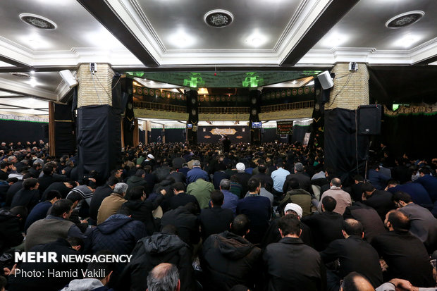Mourning ceremony for martyrdom anniv. of Hazrat Fatemeh (SA)
