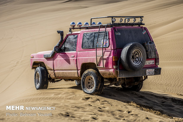 Maranjab Desert in heart of Iran