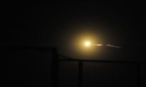 Syrian air defenses confront Israeli attack