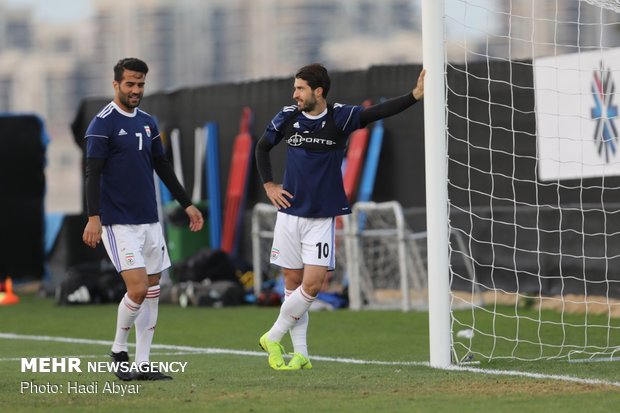 Team Melli’s training session in Abu Dhabi