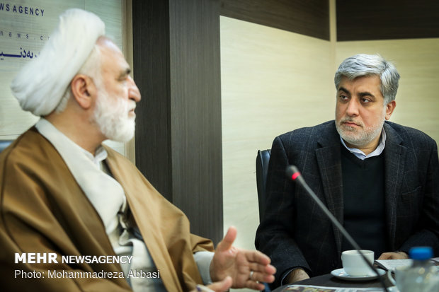 حضور «حجت الاسلام محسنی اژه ای» در خبرگزاری مهر
