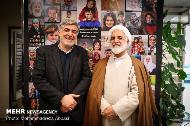 حضور «حجت الاسلام محسنی اژه ای» در خبرگزاری مهر