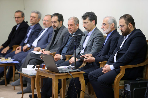 Leader meets officials of Institute for Cognitive Science Studies