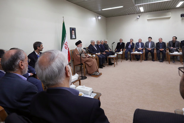 Leader meets officials of Institute for Cognitive Science Studies