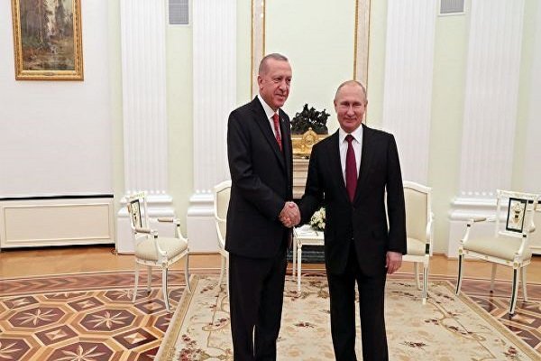 ابراز رضایت پوتین از روابط با ترکیه 