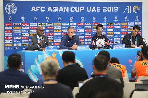 Iran-China pre-match press conference