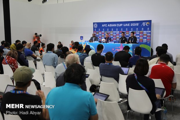 Iran-China pre-match press conference