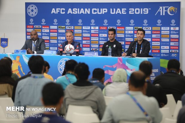 Iran-China pre-match press conference