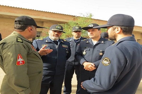 فرمانده نیروی هوایی ارتش از پایگاه شکاری شهید اردستانی بازدید کرد