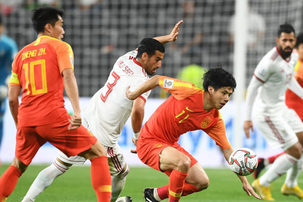 Iran vs China in 2019 AFC Asian Cup quarterfinals