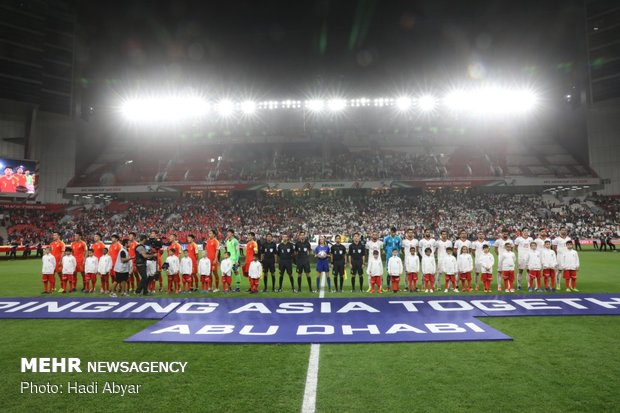 Iran vs China in 2019 AFC Asian Cup quarterfinals