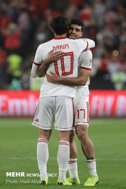 Iran vs China in 2019 AFC Asian Cup quarterfinals