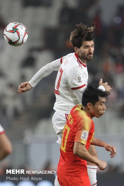 Iran vs China in 2019 AFC Asian Cup quarterfinals