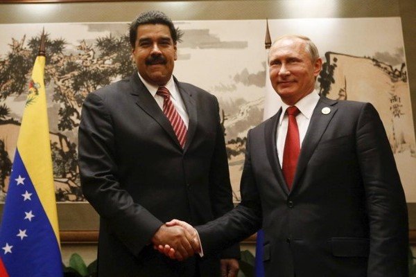 اعلام حمایت «ولادیمیر پوتین» از دولت «نیکلاس مادورو» در ونزوئلا