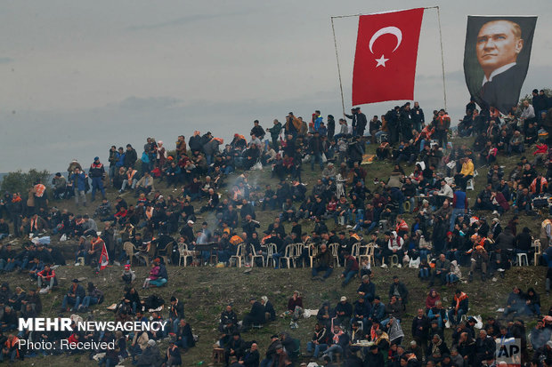 جشنواره مبارزه شترها در ترکیه‎