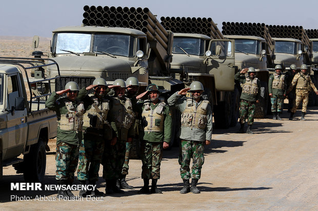 ایران کی بری فوج کی اقتدار 97 نامی فوجی مشقوں کا آغاز