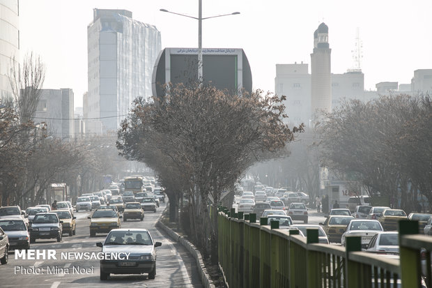 آلودگی هوای کلانشهر تبریز