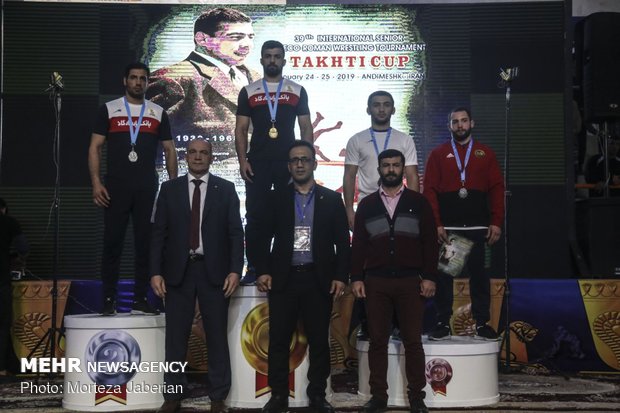 Takhti Cup intl. wrestling tournament 