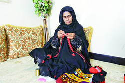 ‘Needlework’ a common craft in southern Iran