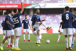 آخرین تمرین تیم ملی فوتبال پیش از دیدار با ژاپن