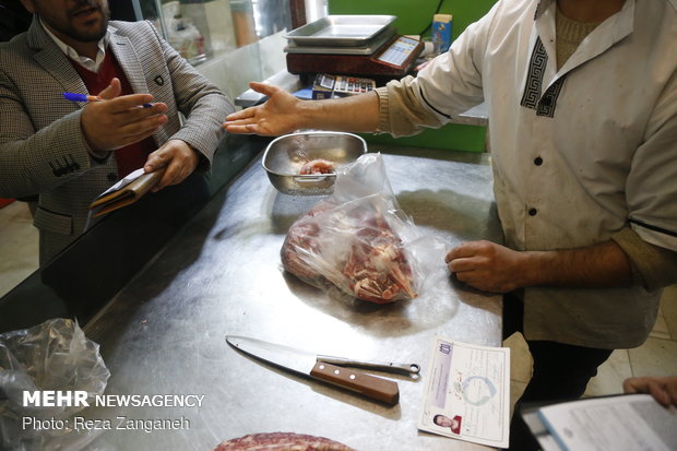 جریمه ۸۰۰ میلیون ریالی عامل توزیع گوشت در همدان
