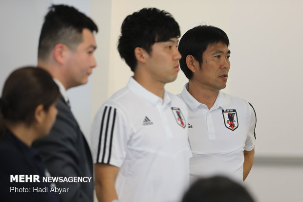 Iran, Japan's joint press conference before tomorrow's match