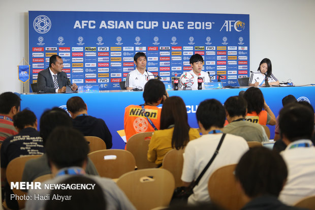 Japan’s national team preparing to face Iran in AFC semi final