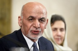 Afghan president Ashraf Ghani