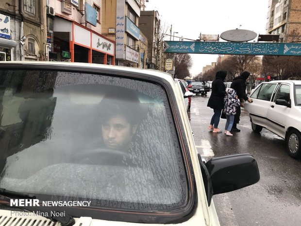 Rainfall in Tabriz