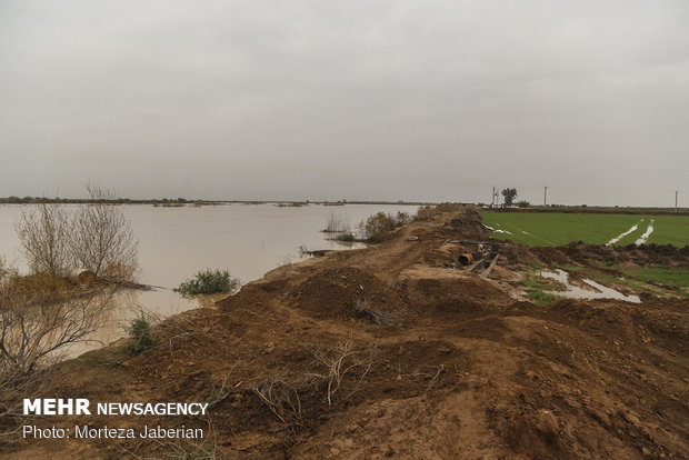 ایمن سازی راه های مواصلاتی روستاها جهت مقابله با سیل و سیلاب در خوزستان