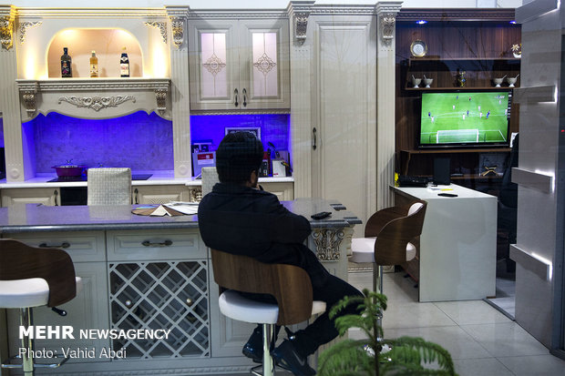 Tabriz citizens watching Iran’s semifinal match vs. Japan 