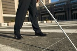 مسیر ویژه نابینایان از پیاده‌راه‌ها حذف نمی‌شود
