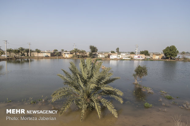 Severe flood hits SW Iran