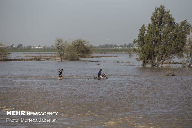 سیل در خوزستان