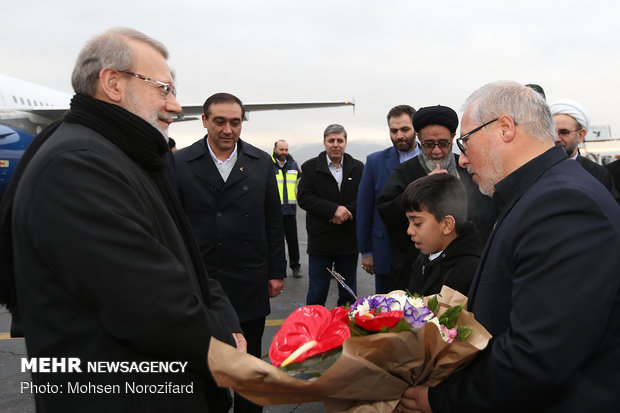 سفر علی لاریجانی رئیس مجلس شورای اسلامی به تبریز