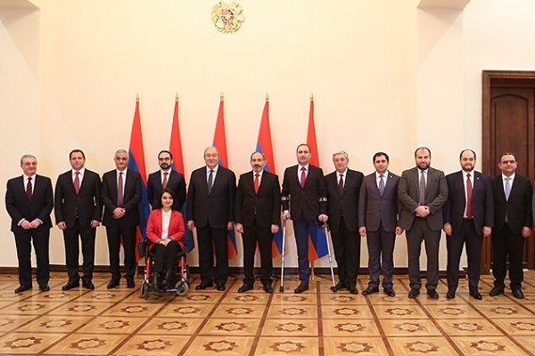 کابینه جدید ارمنستان سوگند یاد کرد
