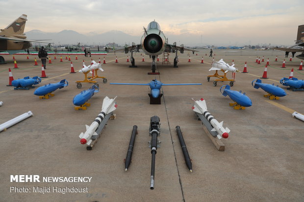 Armed Forces’ aerial achievements in Tehran