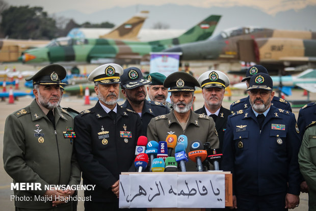 افتتاح المعرض الجوي للقوات المسلحة الايرانية