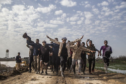 جهود مكثفة لإعمار حزام الفيضانات بمحافظة خوزستان / صور
