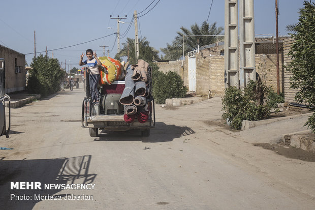 جهود مكثفة لإعمار حزام الفيضانات بمحافظة خوزستان 