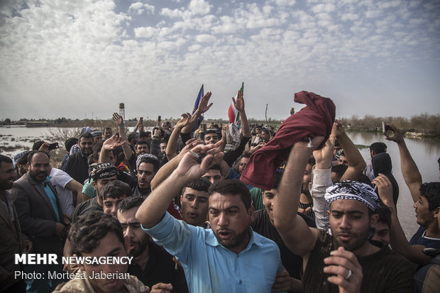 جهود مكثفة لإعمار حزام الفيضانات بمحافظة خوزستان 