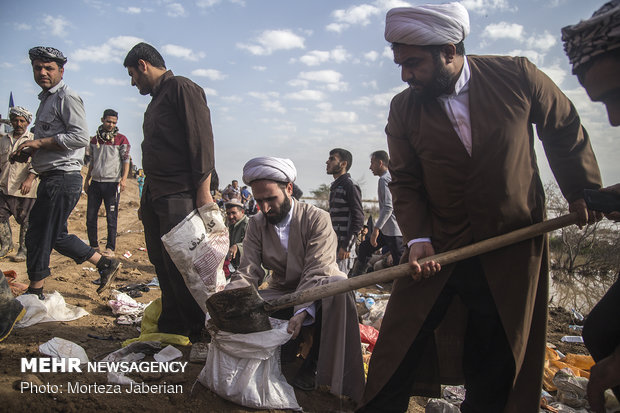 جهود مكثفة لإعمار حزام الفيضانات بمحافظة خوزستان 