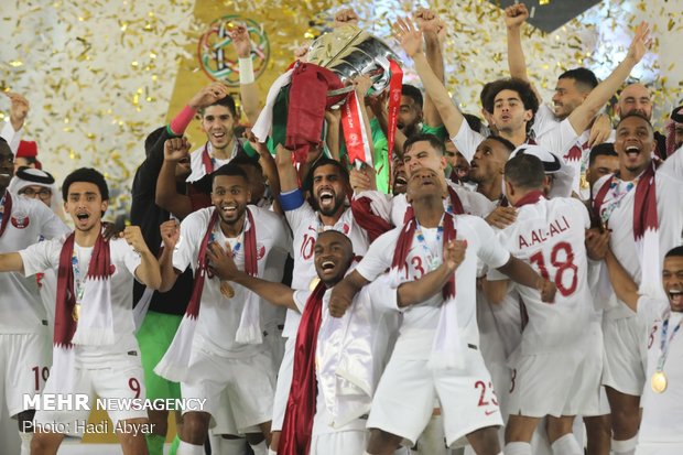 قهرمانی قطر در جام ملت های آسیا