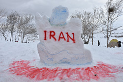 مهرجان "رجل الثلج" بمدينة "شازند" الايرانية / صور