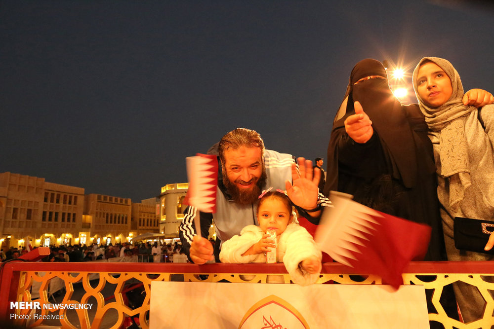 جشن قهرمانی قطر در جام ملت های آسیا‎