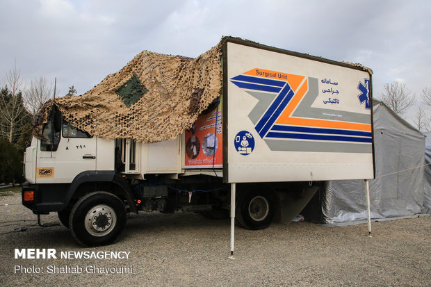 IRGC’s Combat Casualty Care exercise