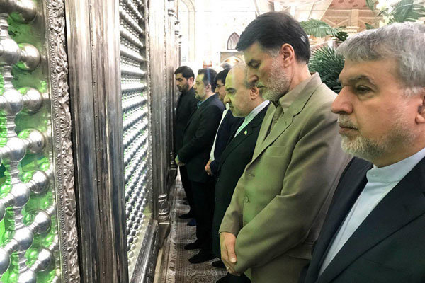 تجدید میثاق سلطانی فر و صالحی امیری با آرمانهای امام خمینی (ره) تجدید میثاق سلطانی فر و صالحی امیری با آرمانهای امام خمینی (ره)